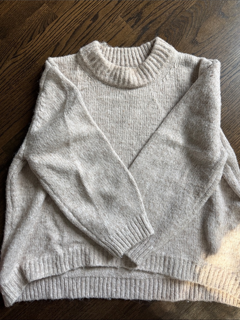 ASOS Women's Cream Cowl Neck Sweater